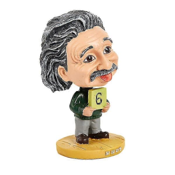 Bobble head resin dukke bil tilbehør hjem dekorasjon leker gaver