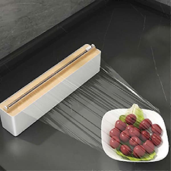 Plastfoliedispenser, foliedispenser, påfyllbar plastfoliedispenser, folie- og plastfoliedispenser