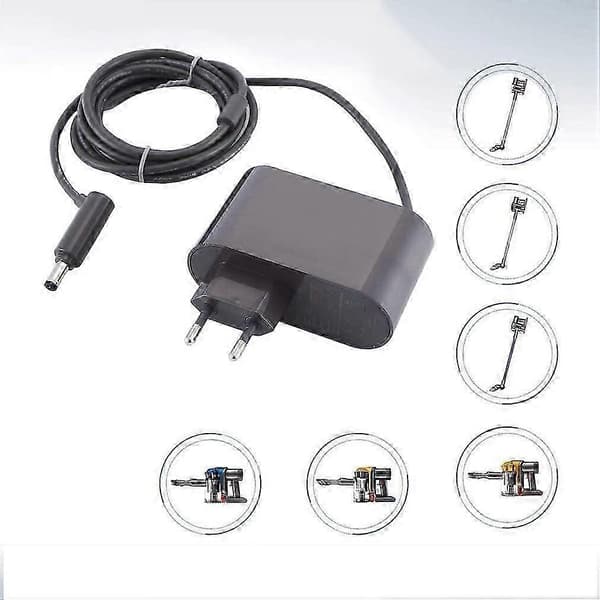 Støvsugerlader for Dyson V10 - Reservedeler - Strømadapter - Pålitelig lading