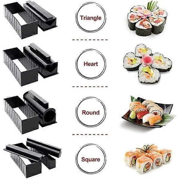 Sushi Maker Kit 10 Komplett Sushi-kit DIY Sushi-set För