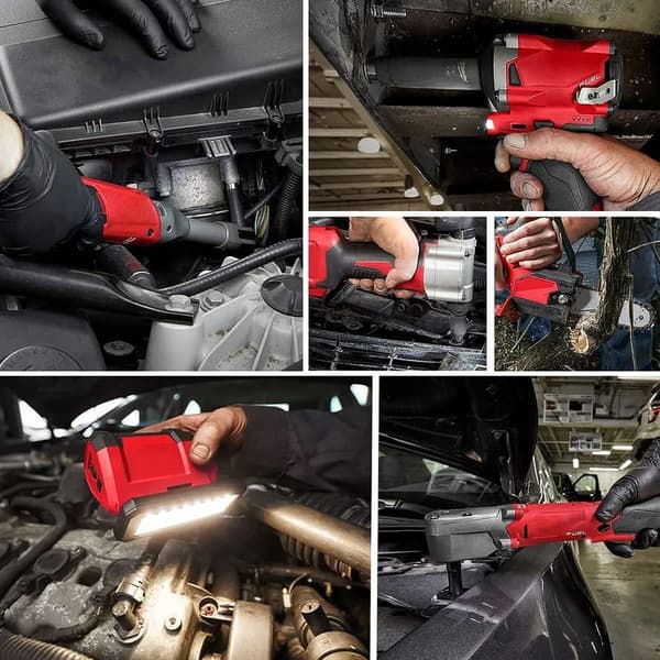 2 stk. Milwaukee M12 Lithium Erstatningsbatteri til 48-11-2440 Batterikapacitet 3000