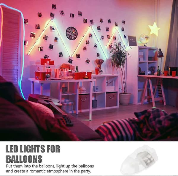 Pakke med 30 Mini LED - For Å Komplementere Lykter