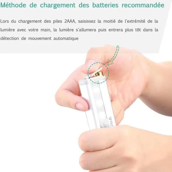 stk Bevegelsessensorlampe, Automatisk Nattlys, Skaplys, Trappelys, Skaplys, Nattlys