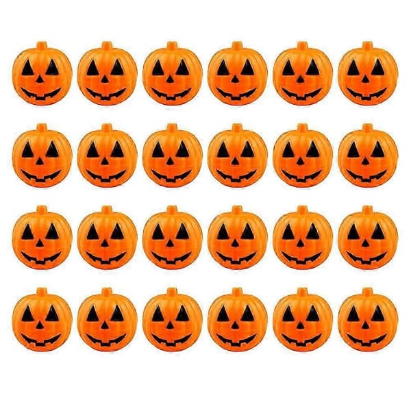 Halloween godteriboks gresskarform for godterioppbevaring 24 stk