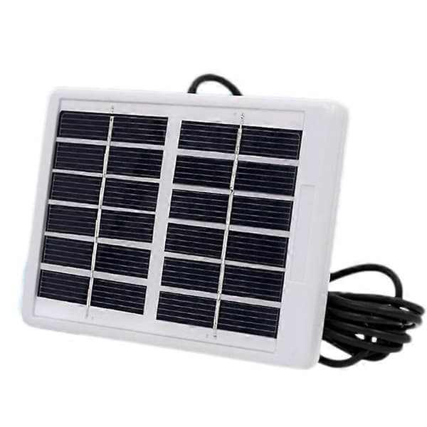 6V 1.2W Solpanel Polykristallin Solcellsmodul Hållbar Vattentät Laddare Nödljus Ca.