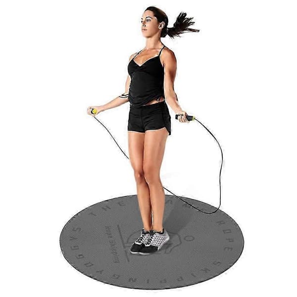 6MM tjocklek rund hopprep dyna ljudisolerad tyst yogamatta
