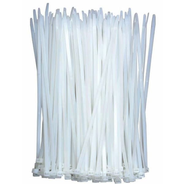 Nippusiteet 300 x 4 mm - 100 kpl - Nylon - 18 kg - Itselukittuva