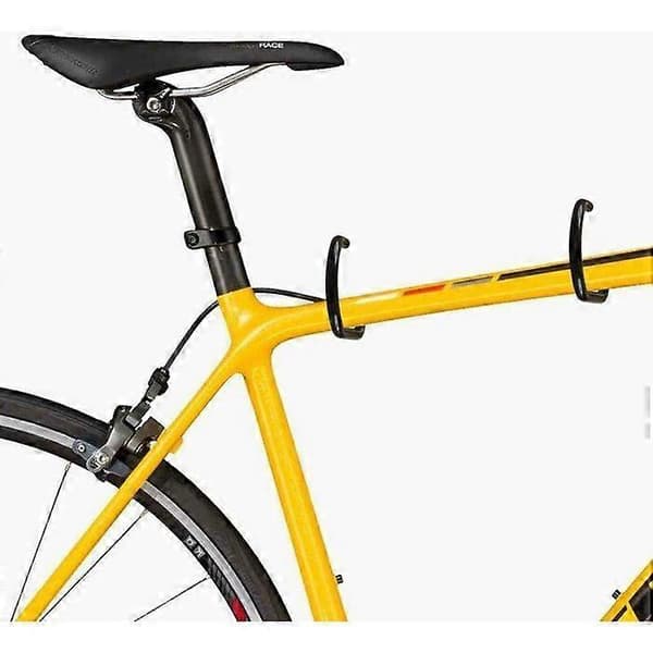 Pakke med 10 standard cykelopbevaringskroge i rustfrit stål