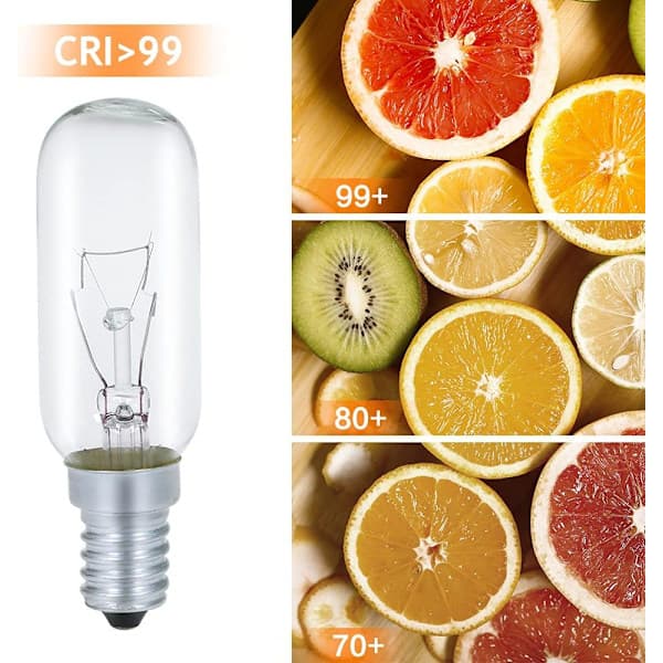 Glødepære til emhætte E14 40W 230V 2700K Varm hvid