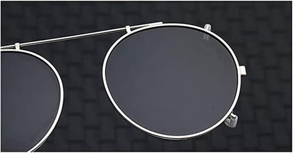 Clip-on solbriller polariserte unisex for reseptbelagte briller