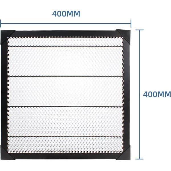 400 x 400 mm bikube laserbord med målefunksjon for CO2/diode/fiber graveringsmaskiner