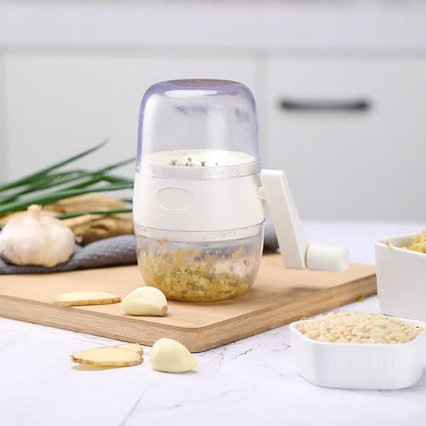 Peanøttkvern Nøtteknuser Peanøttkvern Kjøkkenredskaper ABS Materiale Hvit