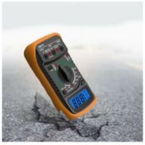 XL830L 2000 räkningar digital multimeter mini multimeter batteritestare strömspänning AC DC motstånd summer transistor voltmeter ammeter med..