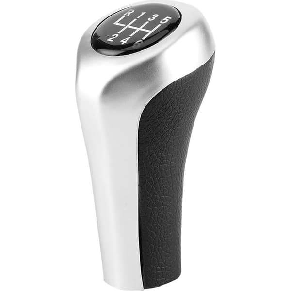 Gearskifteknop, 6-trins gearskifteknop, gearskiftehoved til 3-serie, 1-serie, X1, E60, E61, E62, E87, E88, E90, E91, E83