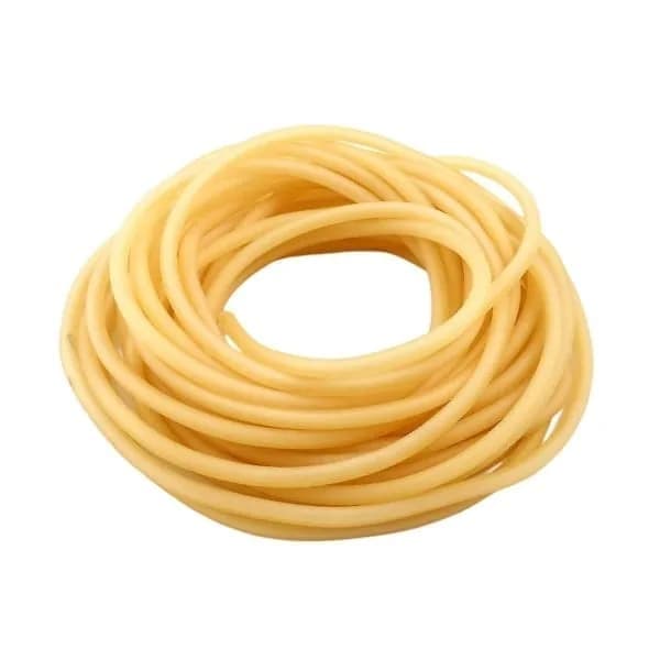 10 meter naturgummislang elastisk industrigummislang sjukhuslaboratorium 6mm x 9mm