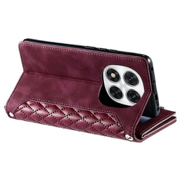 Etui til Xiaomi Redmi Note 14 Pro 5G db Flerfarget Vinrød Multicolor Wine Red