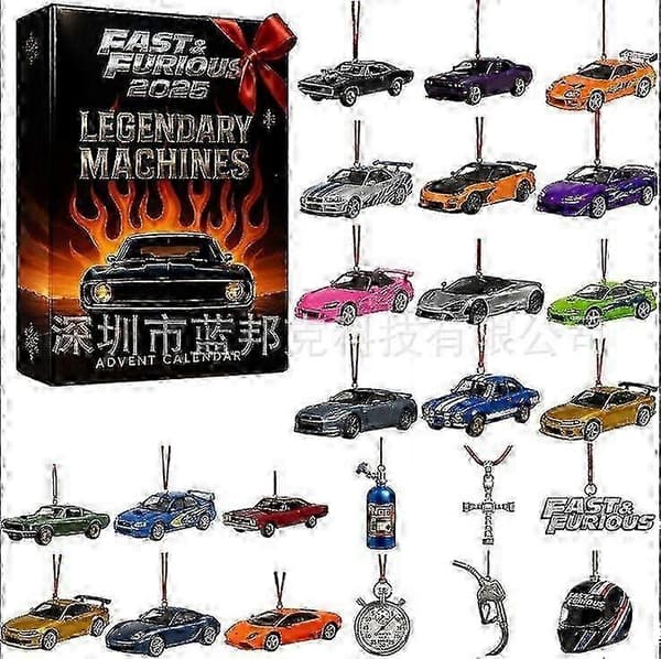 Fast Furious Julekalender Blind Box 2025
