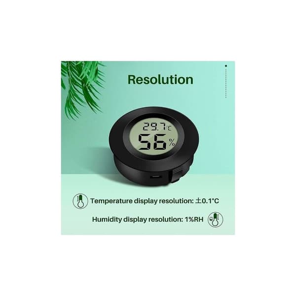 Mini Digital LCD Termometer Hygrometer Temperatur Fugtighed -50-70℃ 10%-99% RH Bærbart Termometer Termo Hygrometer Indikator til Kontor