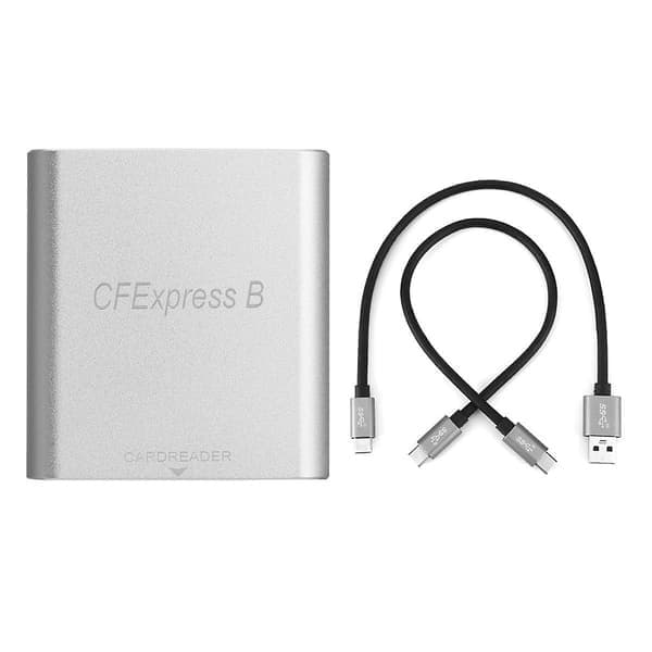 CFexpress kortlæser bærbar USB 3.1 Gen 2 10 Gbps CFE B hukommelseskortlæser Type C