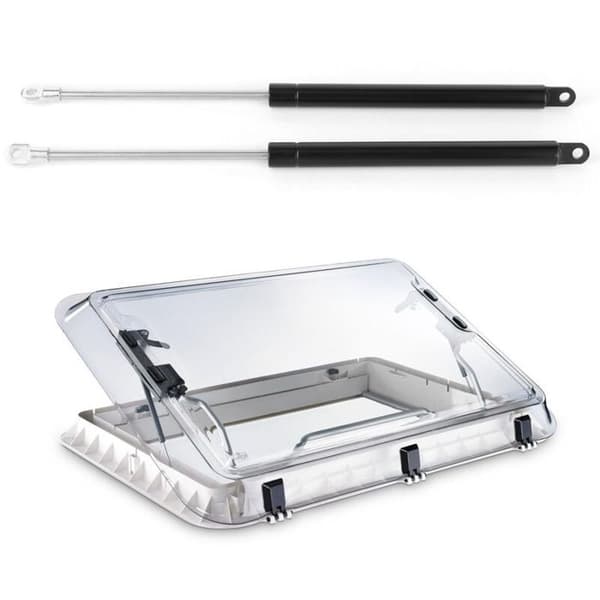 Seitz Dometic Heki 2 E015 gasfjäder - 2 stycken - Aluminiumlegering - Ersättning för husvagn/husbil
