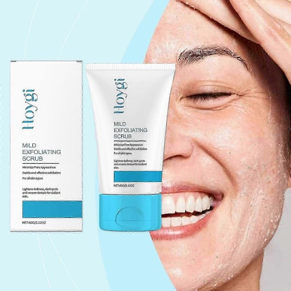 Mild Exfolierande Kroppsskrubb Återfuktar, Rengör & Jämnar Ut Huden, 60g