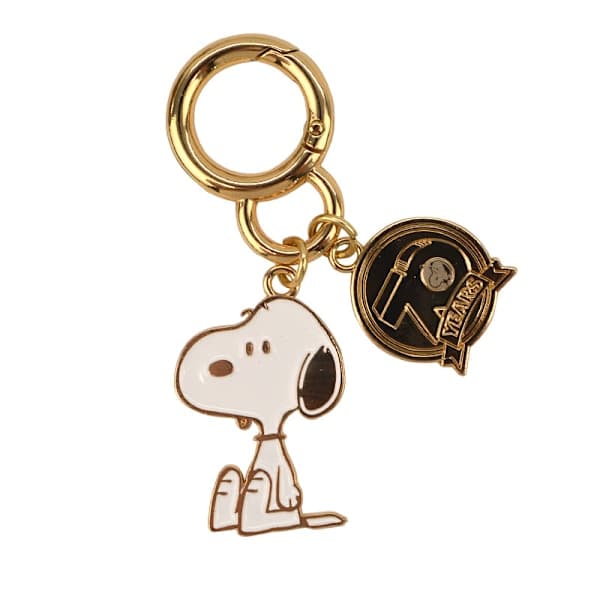 Snoopy Nyckelring i Metall Söt Peanuts Bilnyckelring Väskhänge
