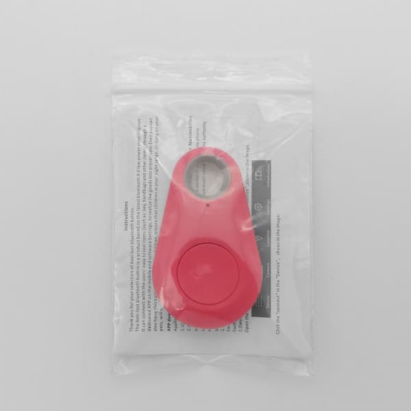 (5-pakning) GPS Tracker Smart Nøkkel Finner Lokalisator Anti-Mist Bluetooth