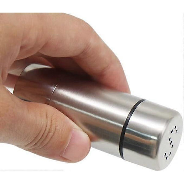Kryddburkar i 304 rostfritt stål, 2-pack
