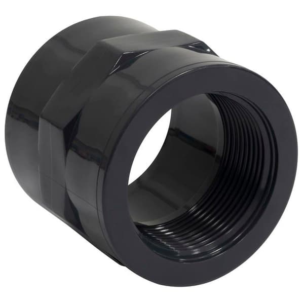 Blandet innvendig gjenget muffe Ø50 mm → 1 1/2'' - plast, 10 bar
