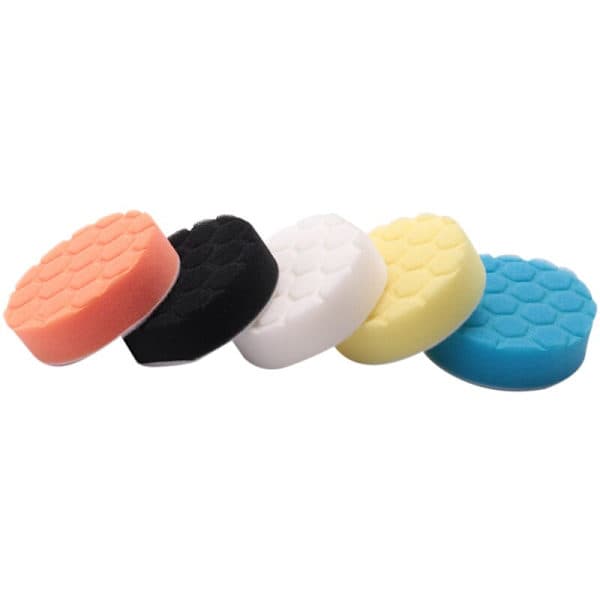 5 stk. 3 tommer polerpuder svamp til polermaskine, bilslibning, voksning, polering, forsegling af glasur