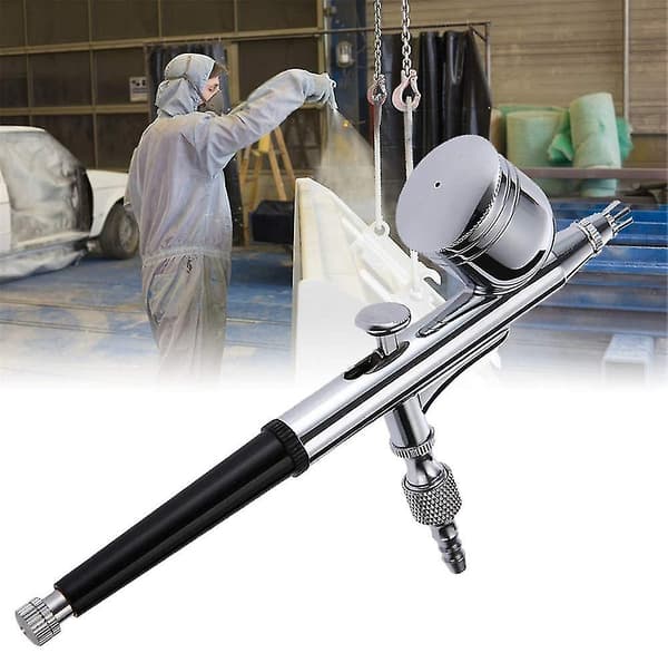 Airbrush sæt 0,5 mm - Malerpistol, Kompressor til kunst & negledesign