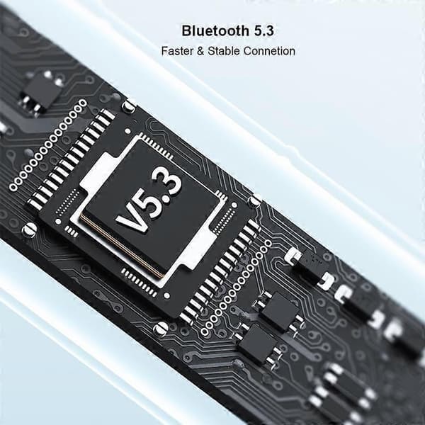 Typ E XUNDD X17 Bluetooth 5.3 Hörlurar med Låg Latens TWS Hörlurar med Laddningsfodral