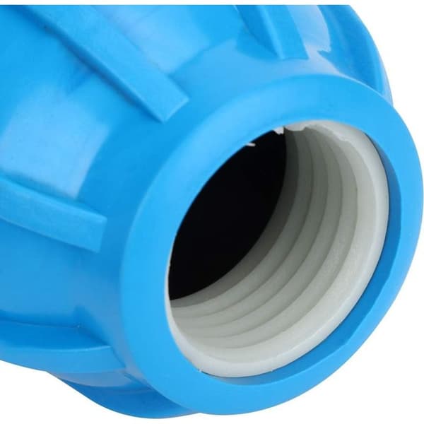 Lige PE-plast vandrørsfittings, 25 mm til 25 mm, PVC PE PPR rørforbindelsestilbehør, 4 stk.
