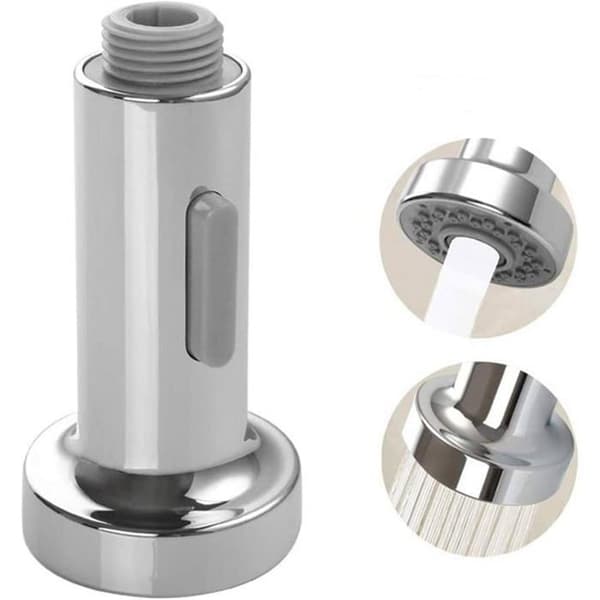 Press Down Pro blandebatteri dusj - Klikk-knapp - 2 funksjoner (stråle/lufter) - 1/2\" tilkobling