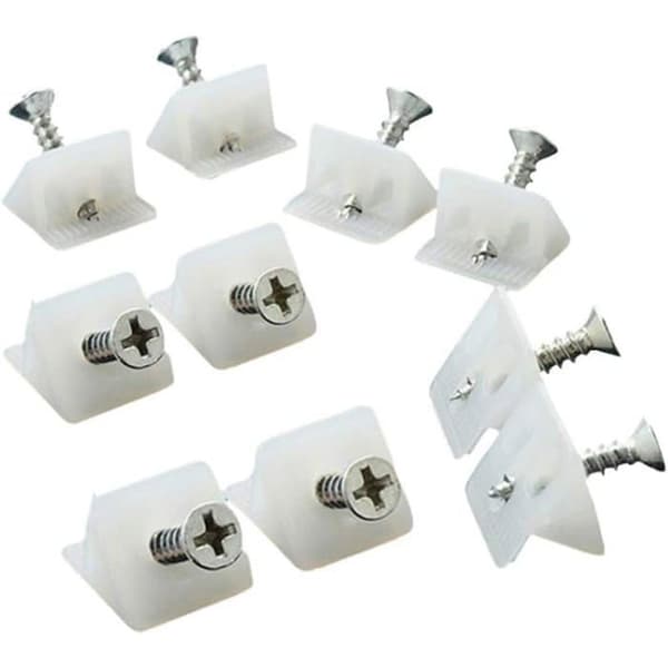 200 stk. hvide skuffeforstærkningskiler, 14×10×15 mm – Møbelfiksering og -reparation