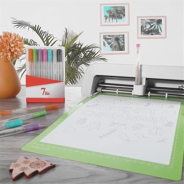 Skæremåtte til Cricut Joy Xtra 3-pak erstatningssortiment Standard Grip Light Grip Strong Grip Selvklæbende skæremåtter [db] Grøn