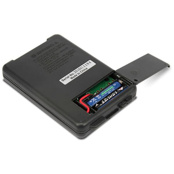 Mini Lomme Digitalt Multimeter Voltmeter Amperemeter Motstandstester Ohm Volt Amp Måler 4000 Teller