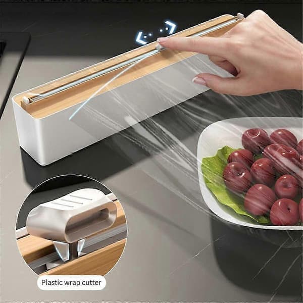Plastfoliedispenser, foliedispenser, påfyllbar plastfoliedispenser, folie- og plastfoliedispenser