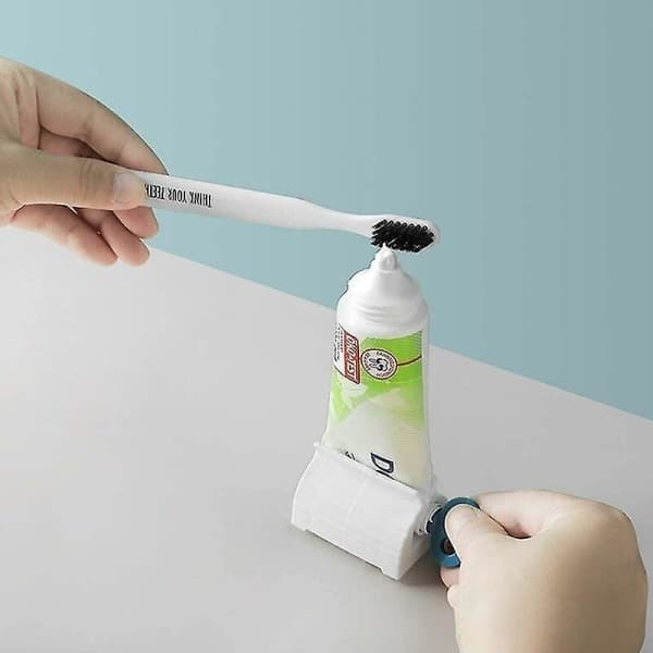 3-delt tannkremdispenser, tannkremklemmerørklips S—PA