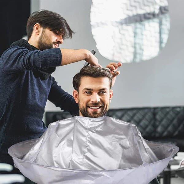 Barber Cape Hårfanger - Samler hår ved klipping