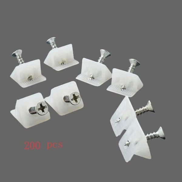 200 stk Hvit Skuffeforsterkningskile, 14×10×15 mm – Møbelfiksing og Reparasjon