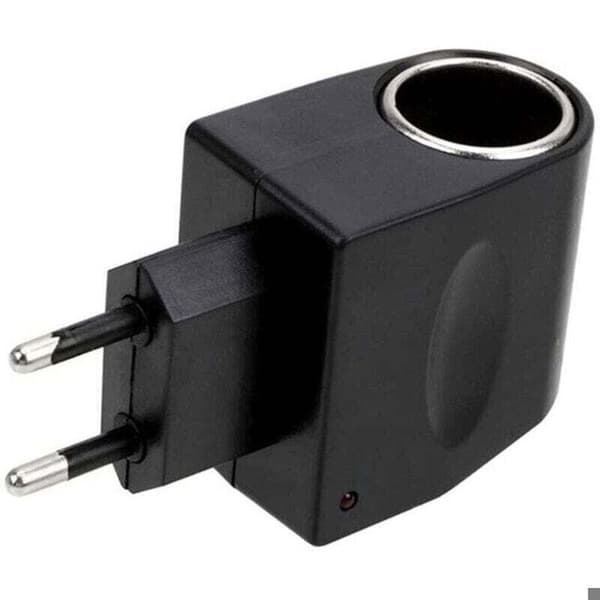 220V til 12V DC 48W strømomformer, bil sigarettenner AC-adapter, universell pluggtransformator