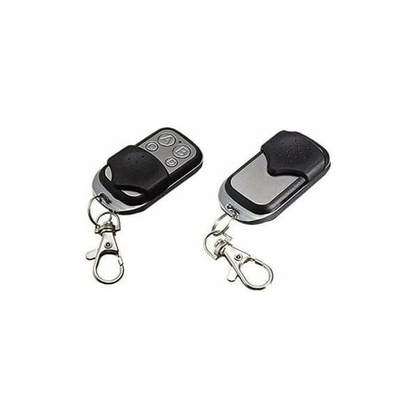 Programmerbar universell fjärrkontroll 433,92 MHz - 5-pack - 4 kanaler - Skjutlock