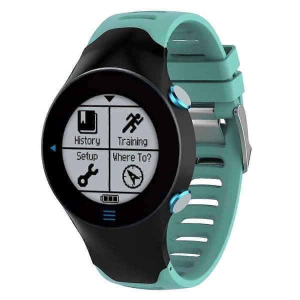 Silikonerem til Garmin Forerunner 610 Mintgrøn Mint Green
