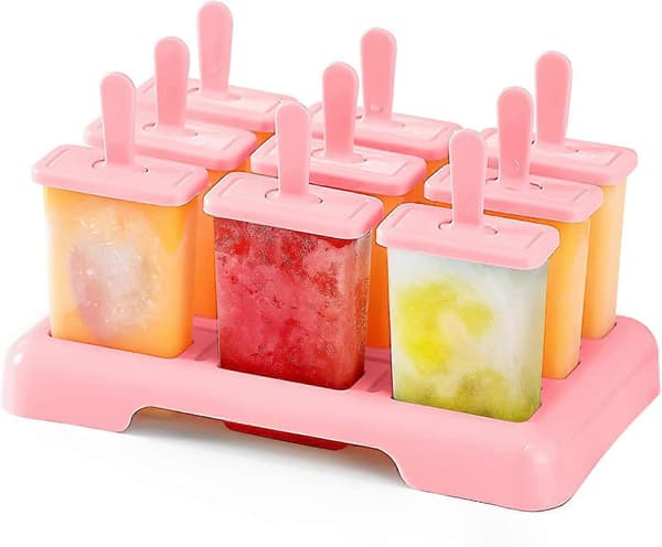 Ispindeforme 9 stk. Ispindeform PP Ispindeforme BPA-fri Ispindeform Nem frigivelse Genanvendelig Ispindemaskine Pink