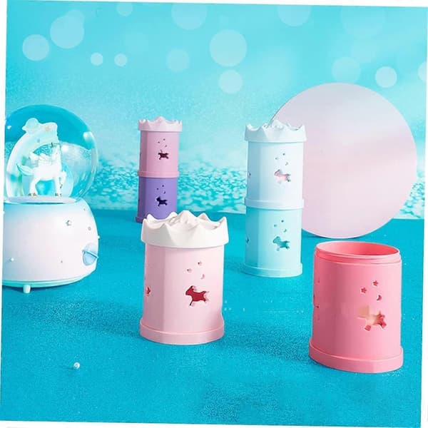 2 stk. Æske til opbevaring af beautyblender, mini makeup tilbehør, mini mixer makeup holder, makeup æg etui stand