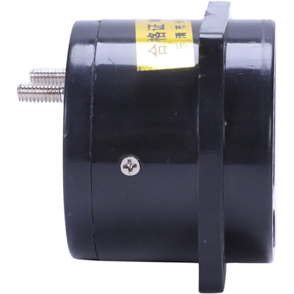 AC Rundt Analogt Panelmeter 0-3A Måle Amperemeter Sort