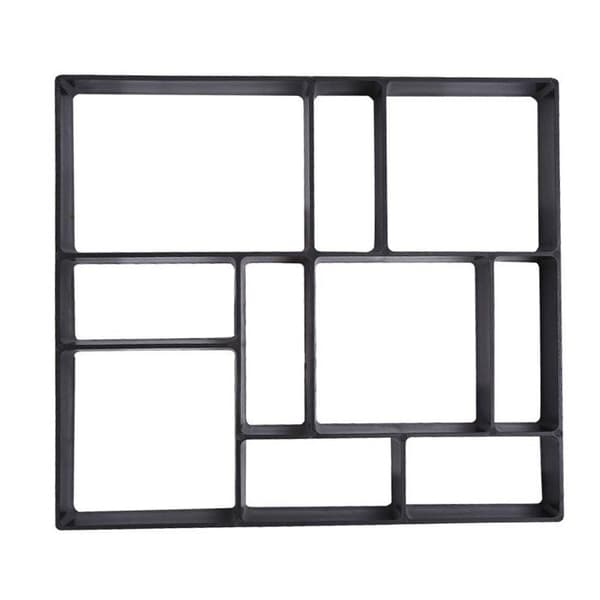 Trädgårdsgångsform 45 x 40 x 4 cm av PP-plast – 1 styck