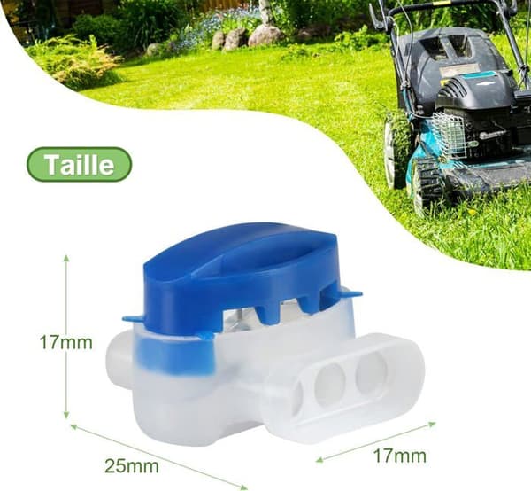 Pakke med 20 harpiksfyldte kabelstik til Automower robotplæneklipper