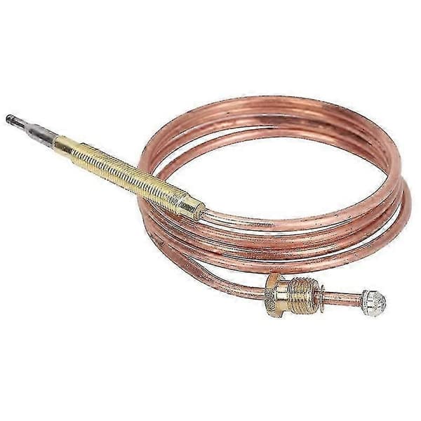 Universell gasskomfyr termoelement med 5 stk muttere oppvarming gass erstatning termoelement adapter